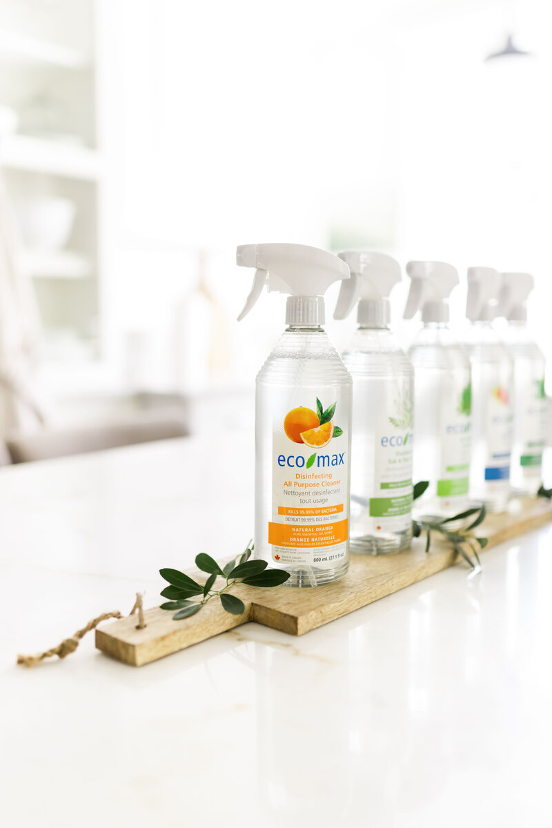 Eco-Max . Household Cleaner Product Photography