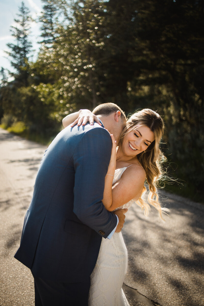 hail storms down on bride and grooms beautiful wedding day in calgary