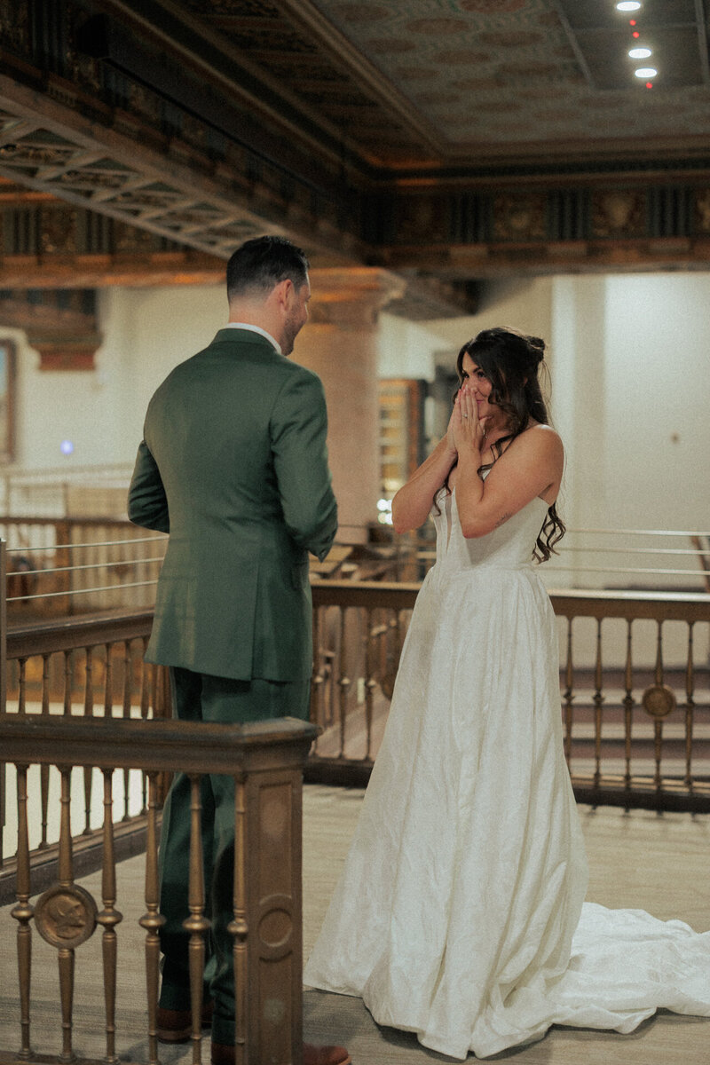 Taylor + Justin wedding at The Treasury, photo 11