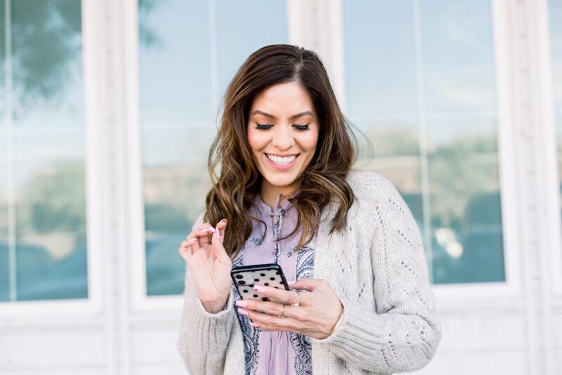 Small business branding session by Ana Carter Photography