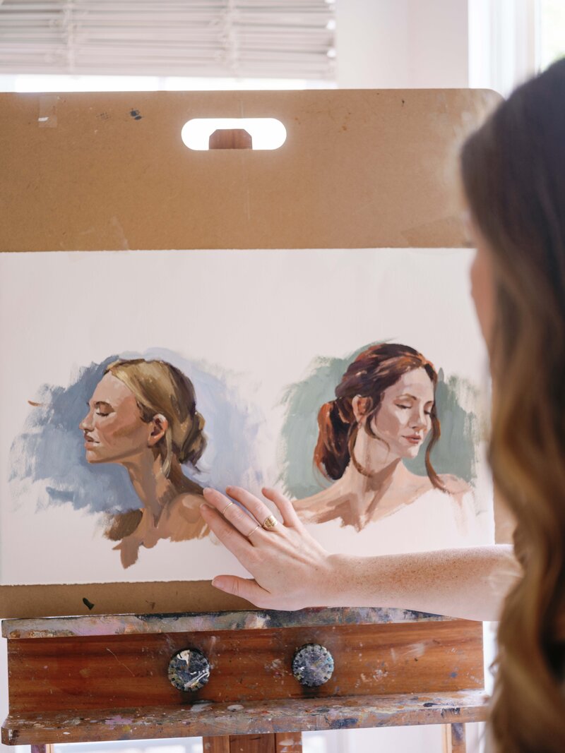 Wedding Painter's Blueprint Course Bonus - Wedding Painting Weekly Critique