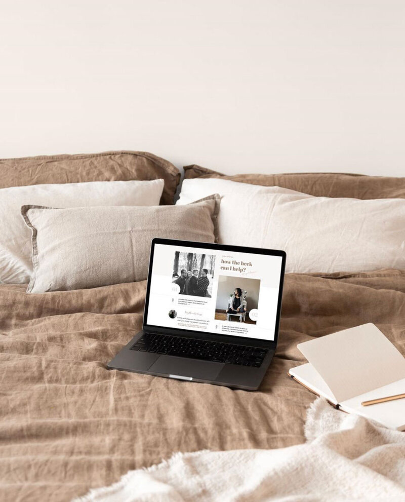 Rachael Earl Website Design for Showit