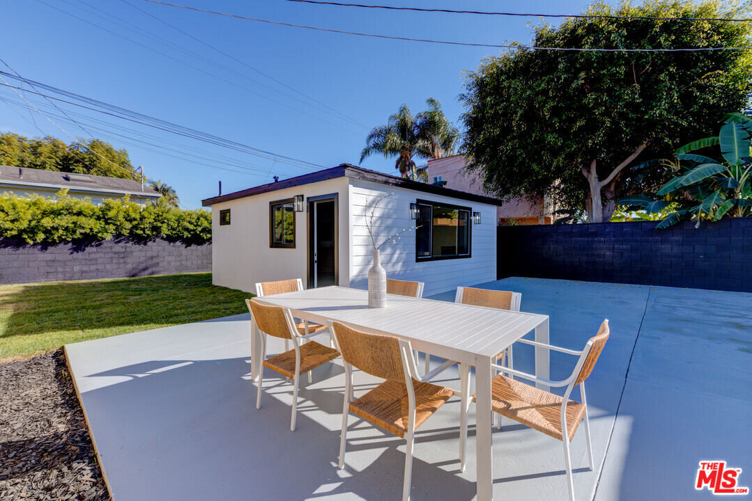 Backyard ADU set for rental use