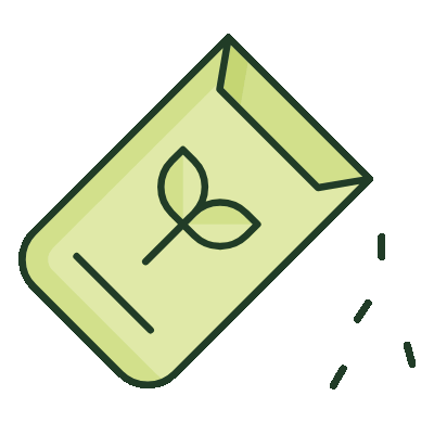 Animated Illustration of Seed Packet