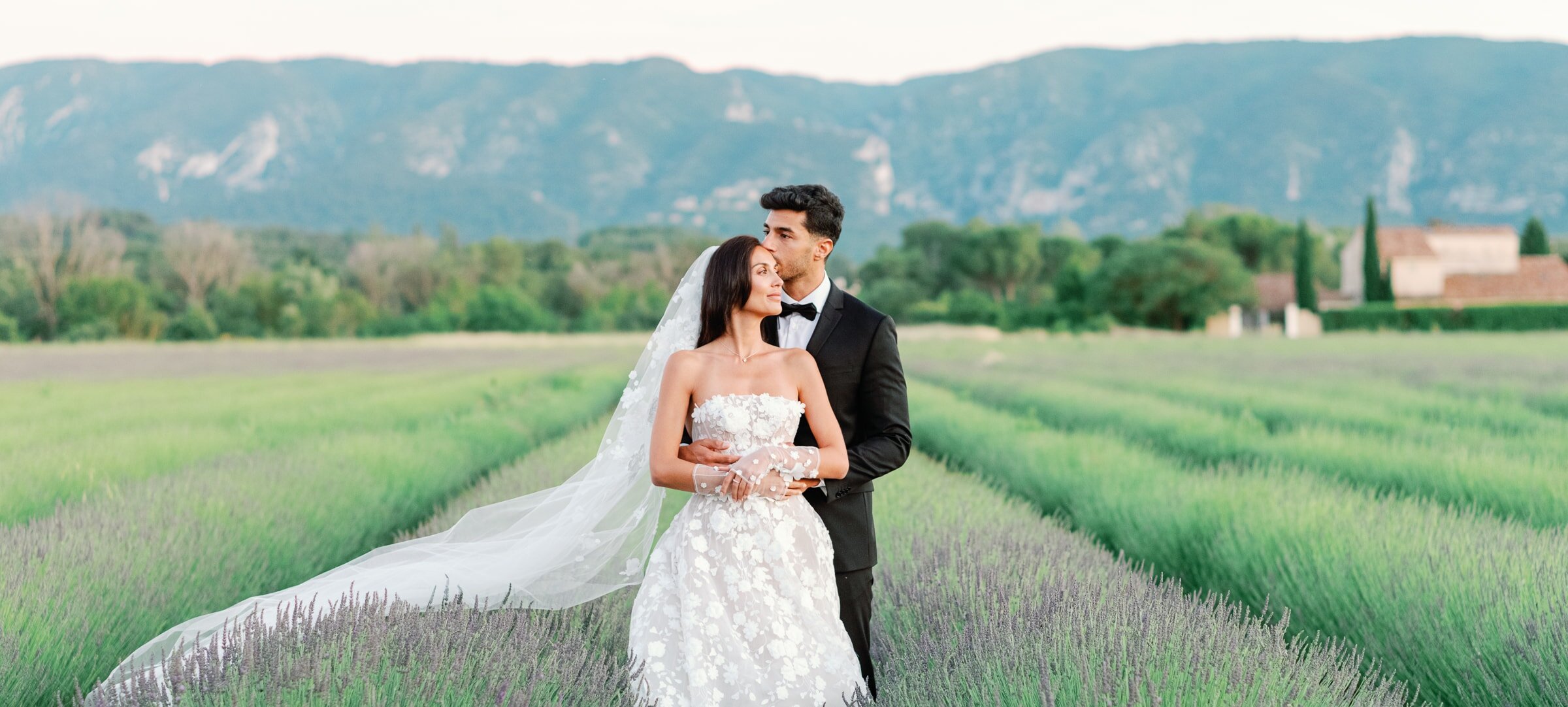Provence Wedding Photographer Cover Bride Groom Lavender Field Luxury