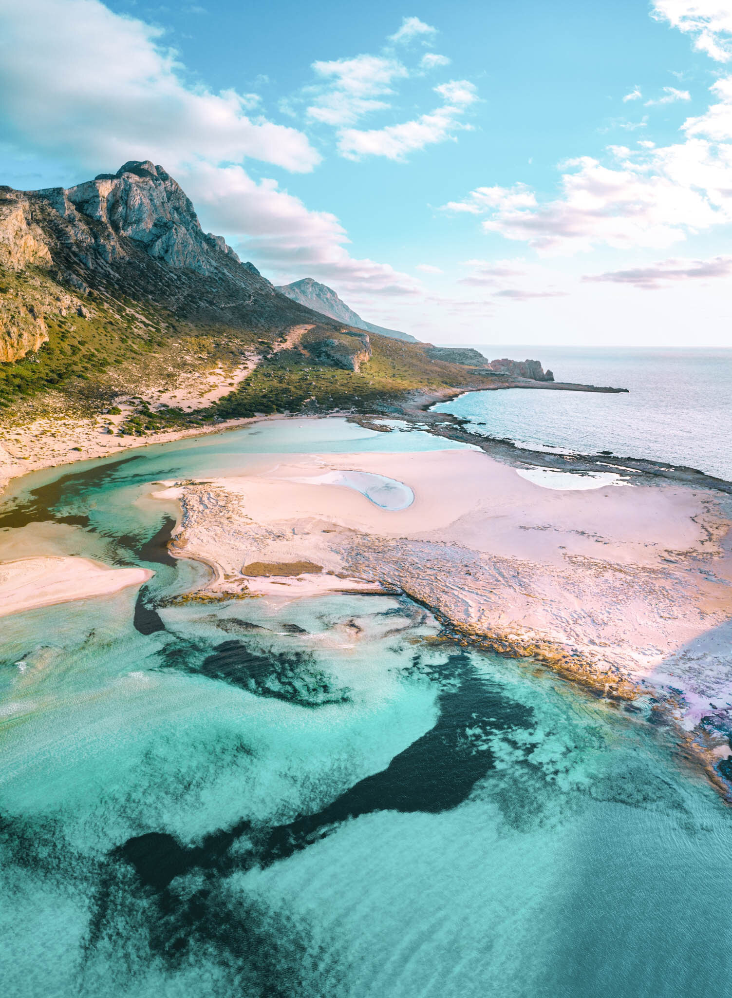 Overhead shot of passports and travel planning