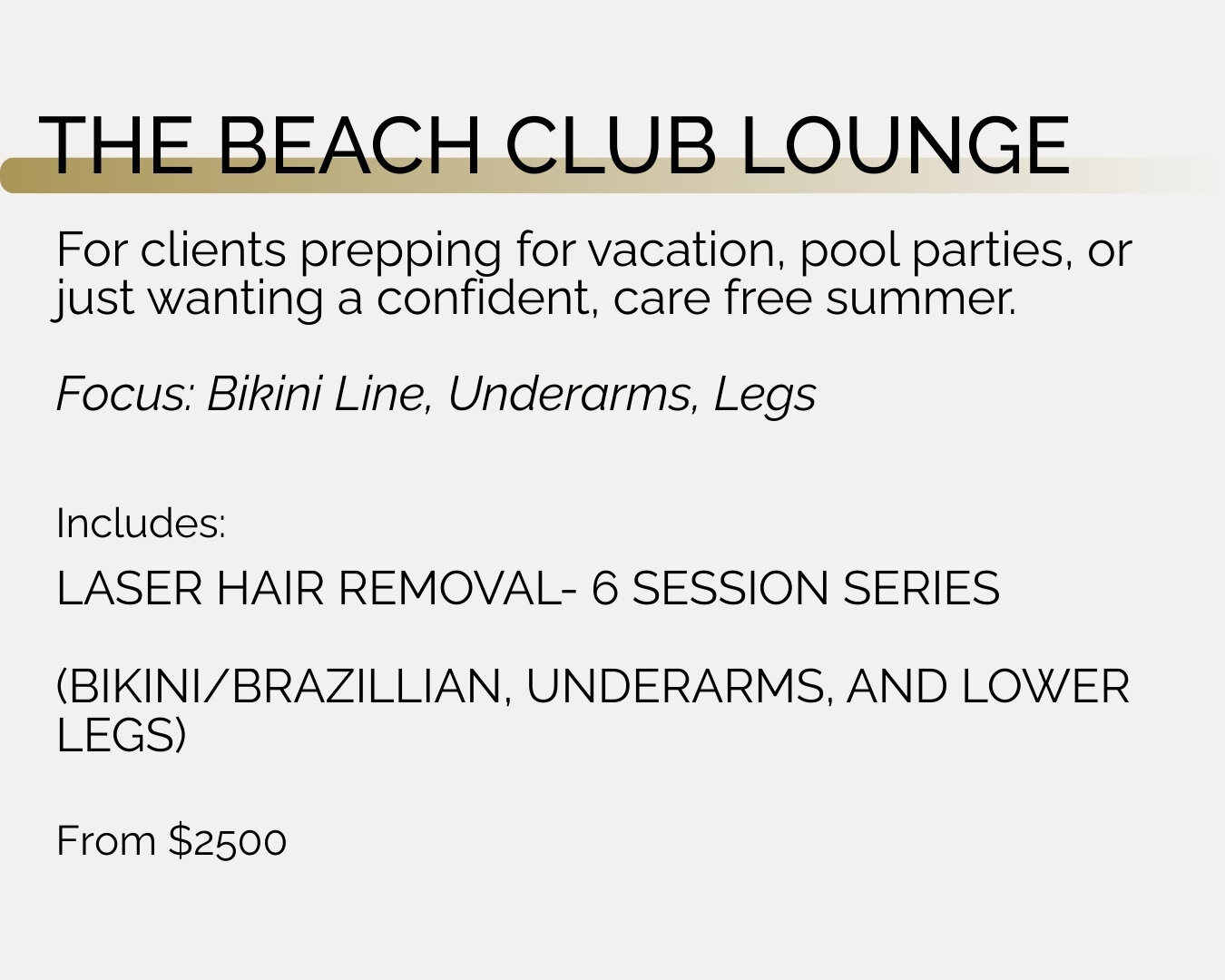 Laser Hair Removal