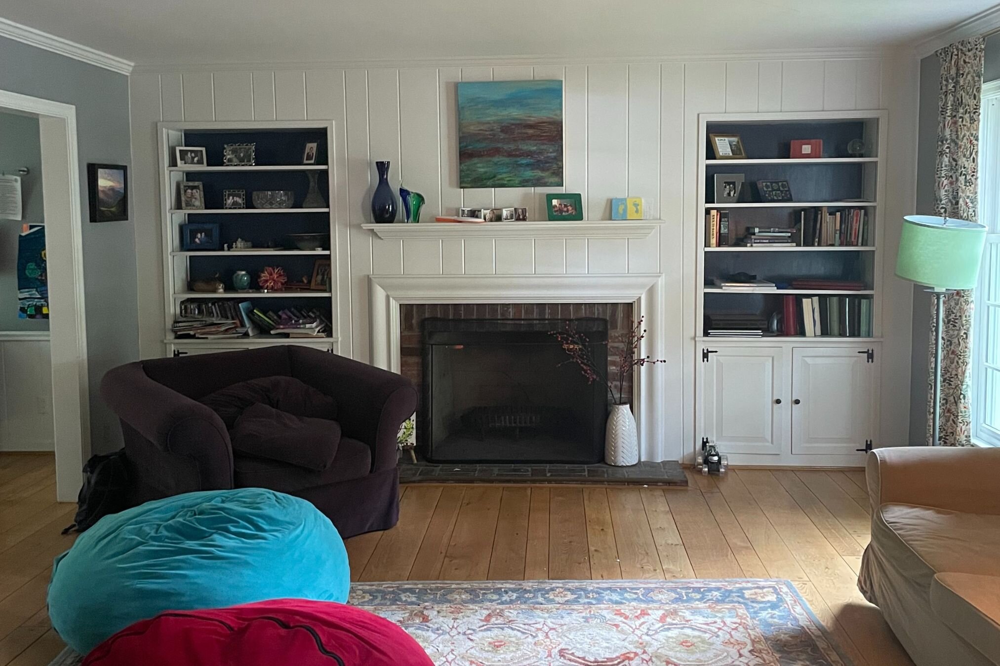 living room before