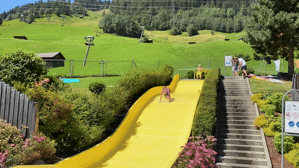 Glijbaan in Sankt Anton