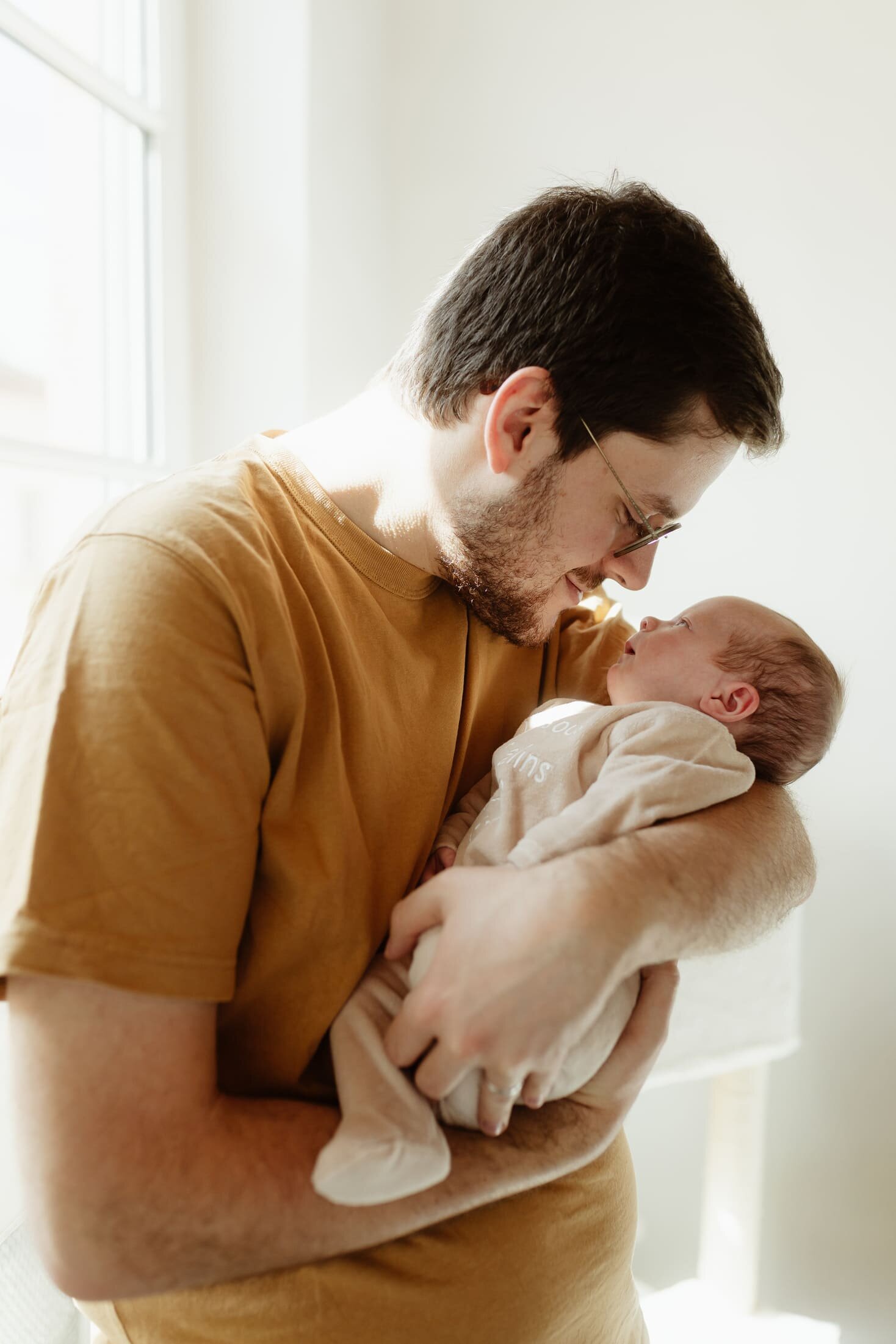 shooting papa bébé