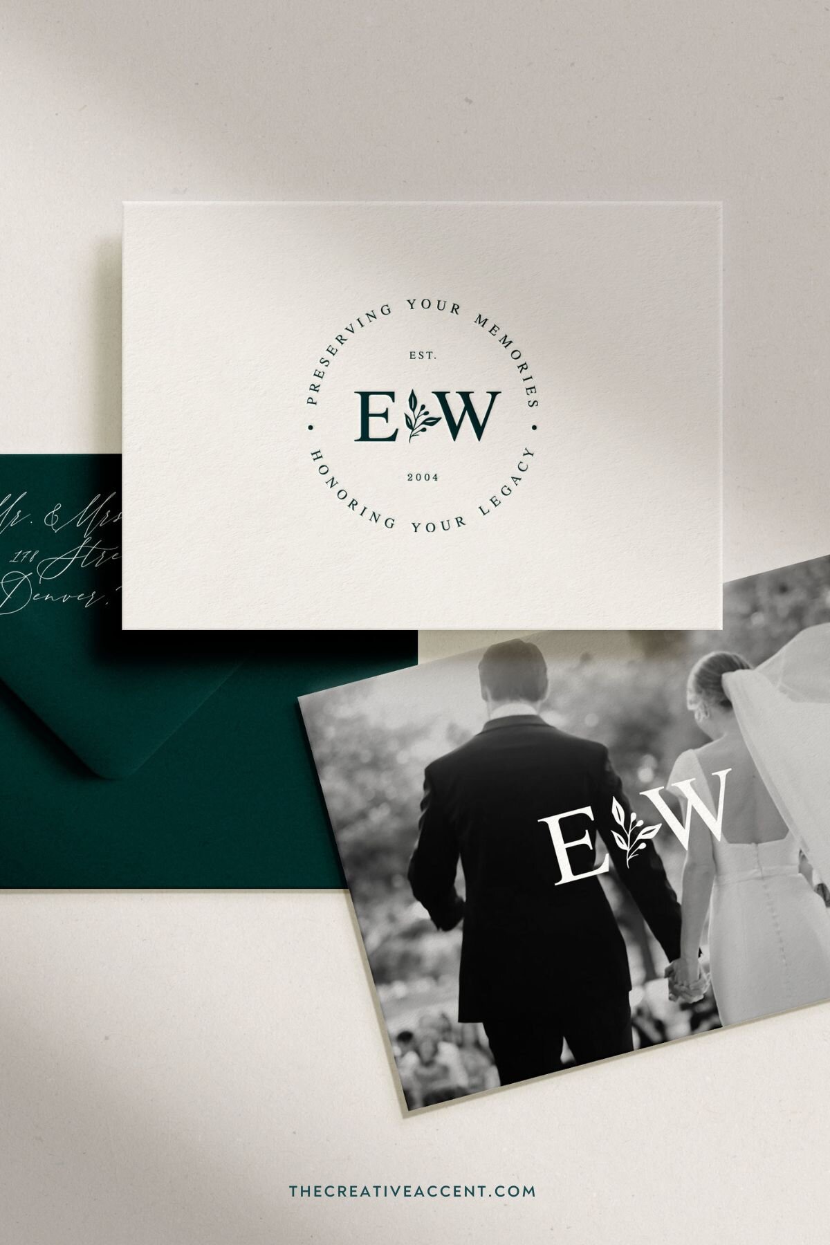 luxury branding design for wedding videographer