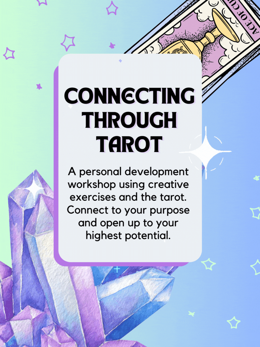 connecting through tarot VERT