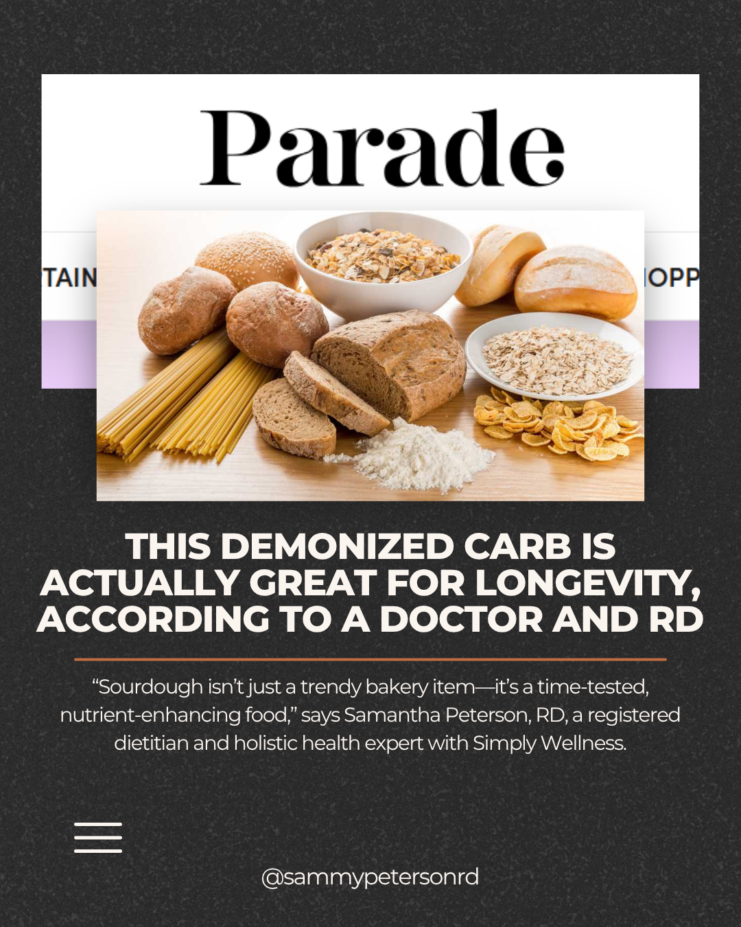 Carb for Longevity