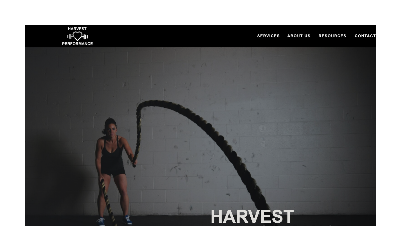 Preview of the Nutrition and Wellness template website design