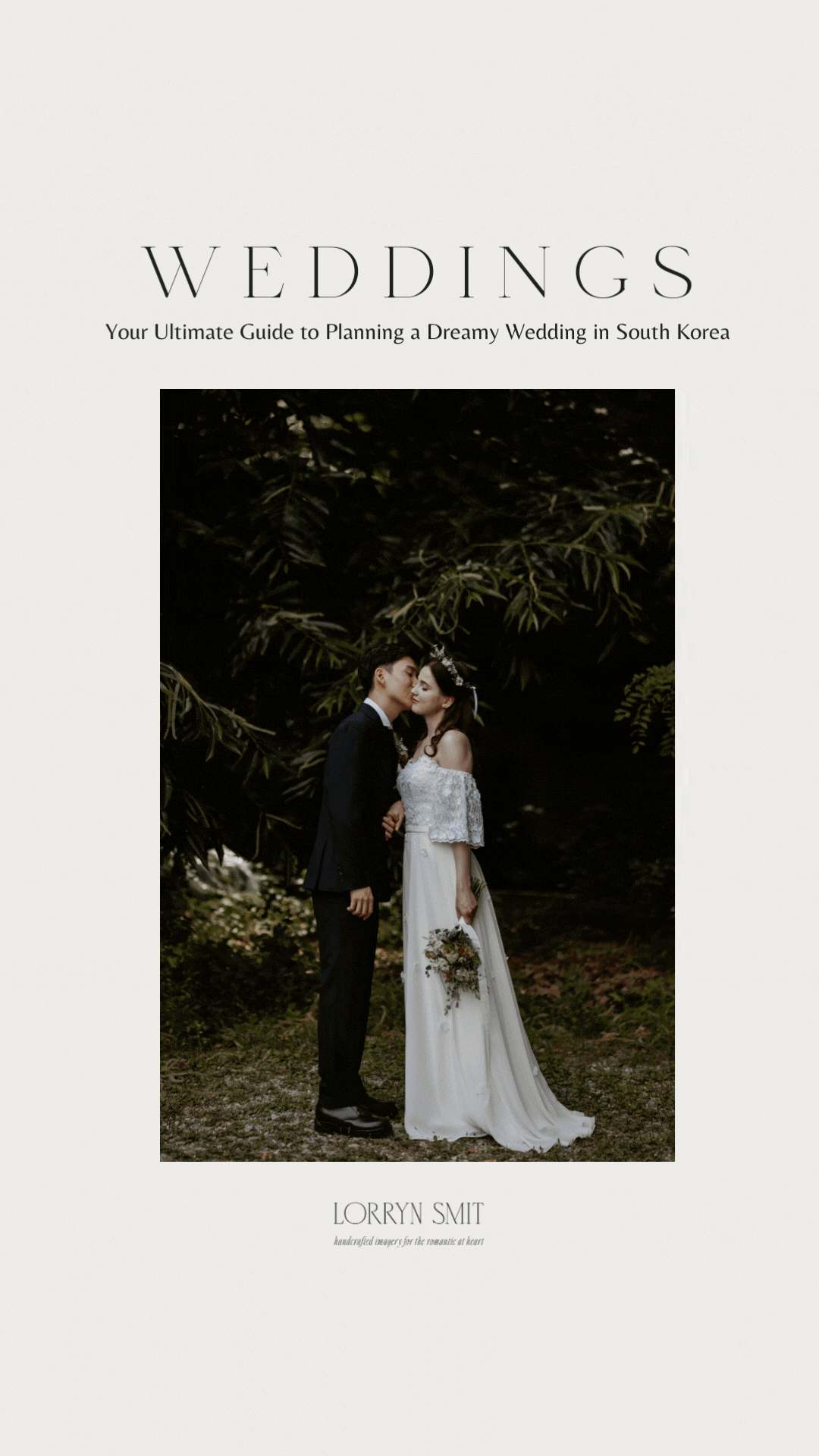 the ultimate guide how to plan a wedding in Korea