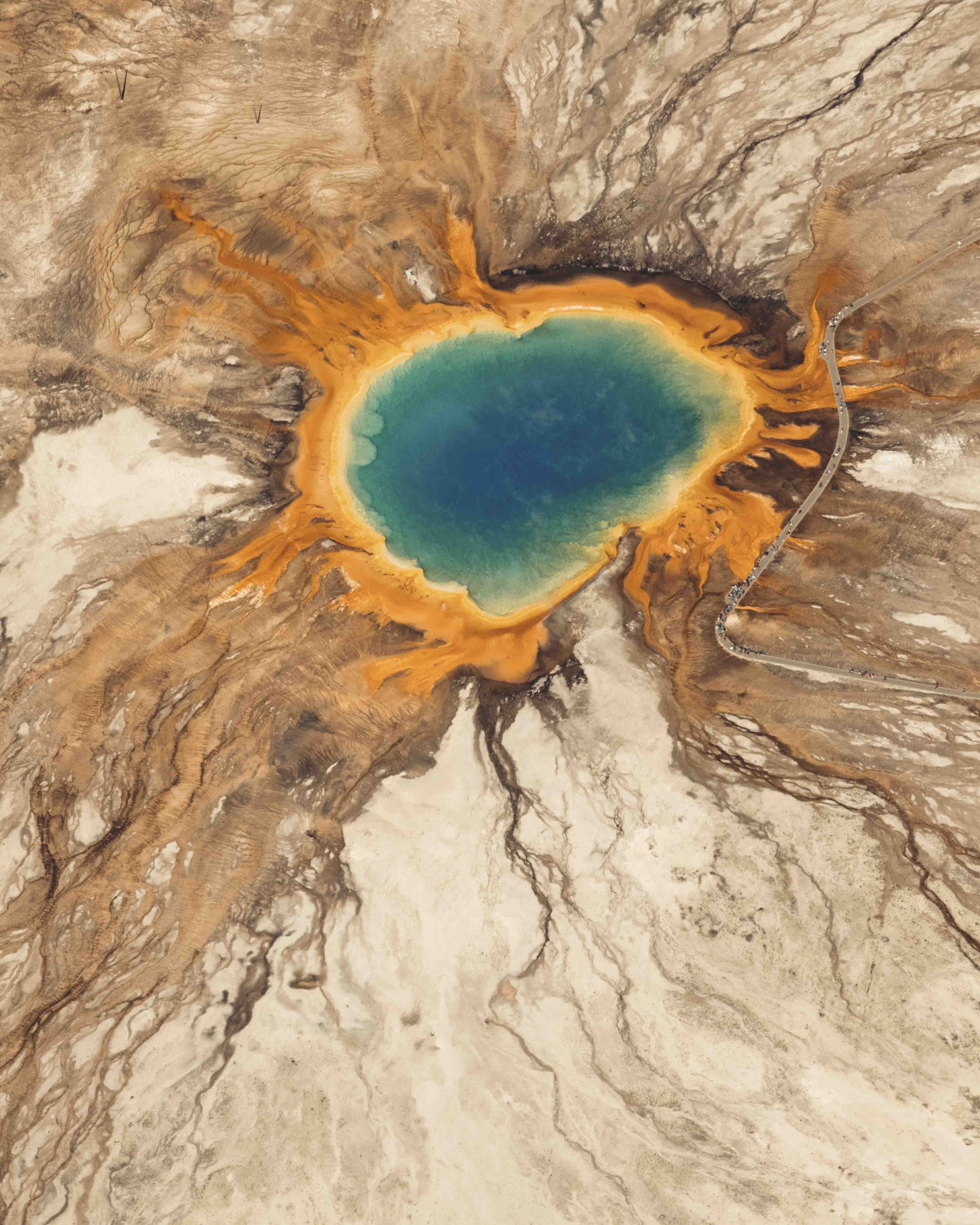 Eye of the Earth — Grand Prismatic Spring, Yellowstone