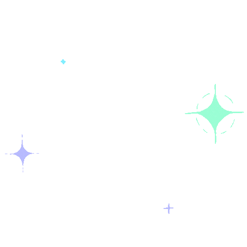 Twinkle stars header text
