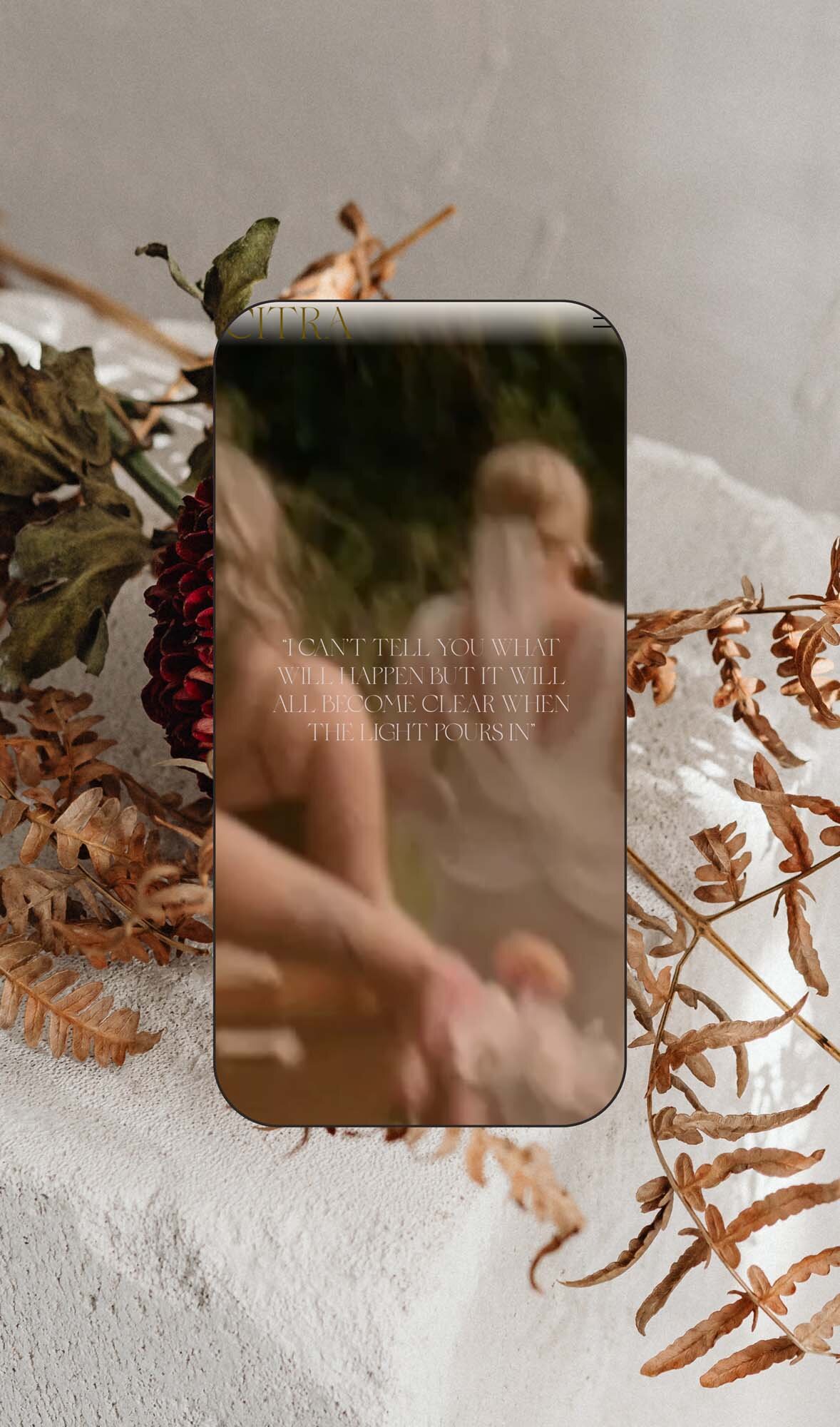 Citra website design