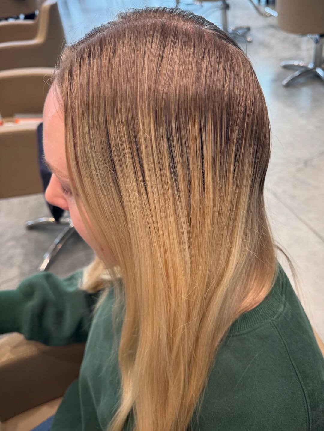 Before: hair transformation 9 at Echelon Salon in Eagle, Idaho