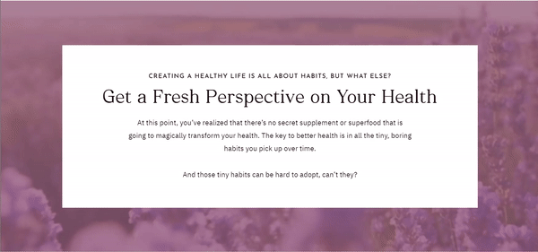 Embark on a journey of spiritual discovery with a comprehensive view of Rachelle's homepage. Meticulously designed by a Showit Web Design expert, this layout harmonizes aesthetic appeal with intuitive navigation seamlessly.