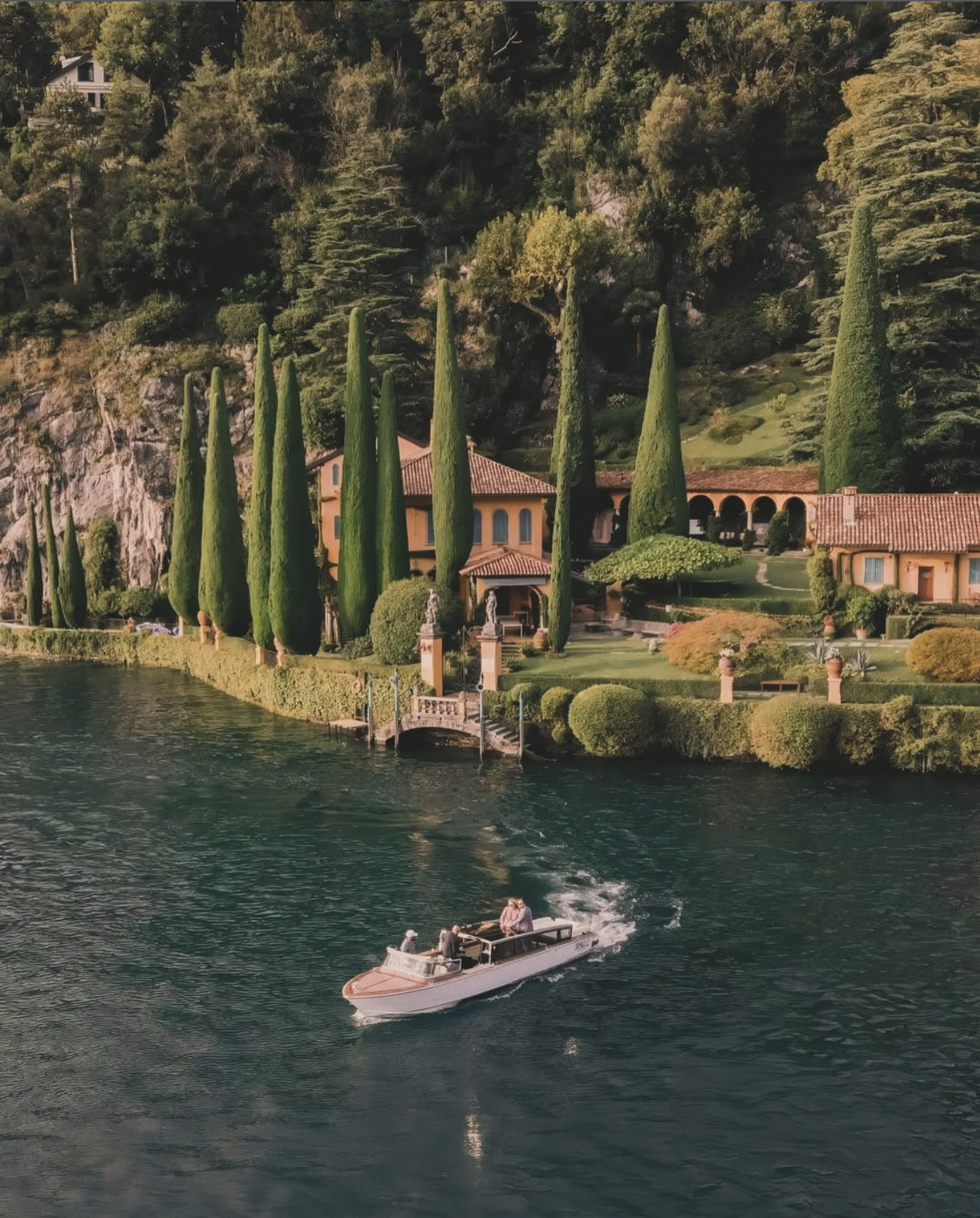 Instagram post Lake Como