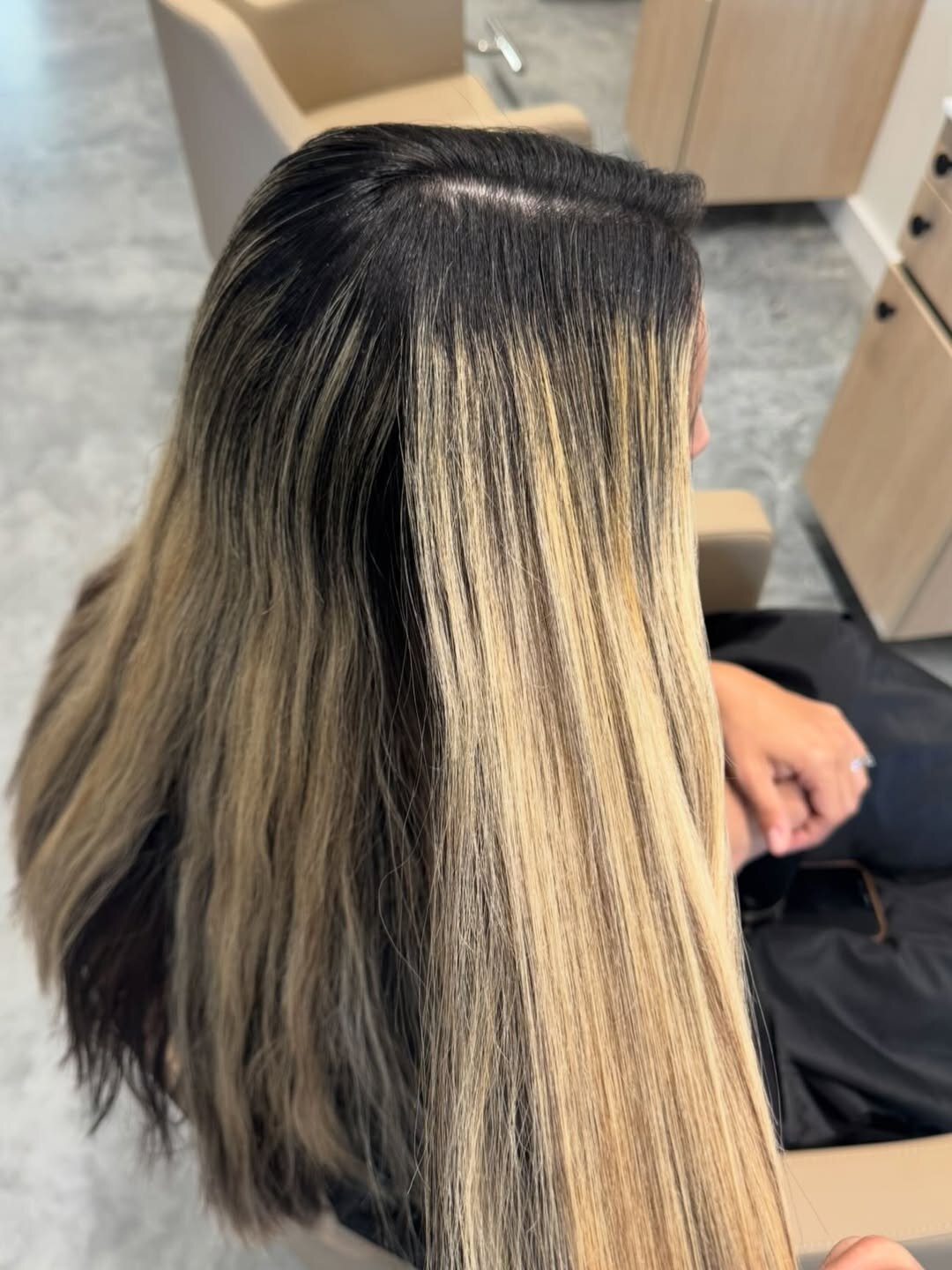 Before: hair transformation 2 at Echelon Salon in Eagle, Idaho