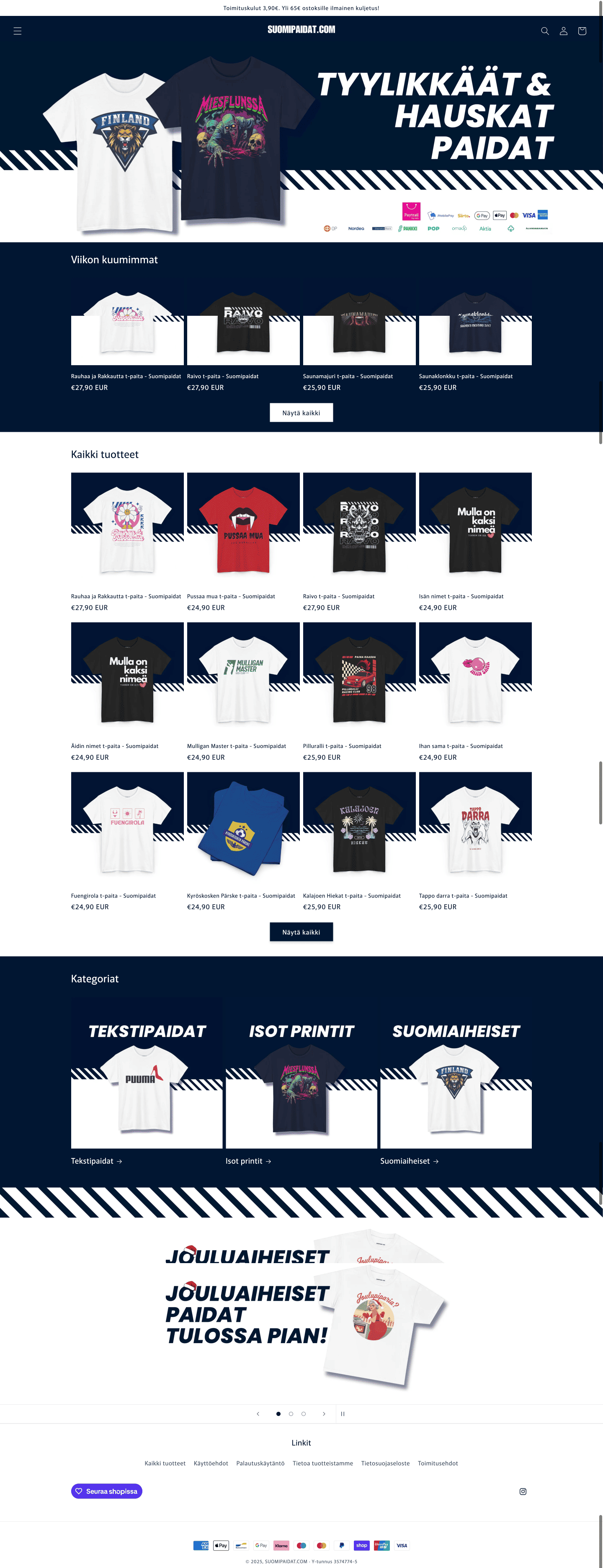 Website mockup screenshot