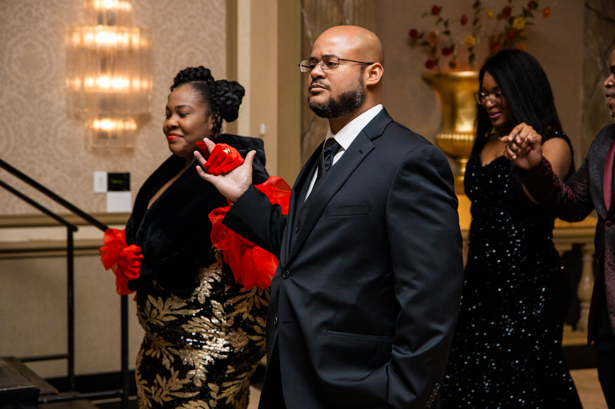 Guests enjoying the gala