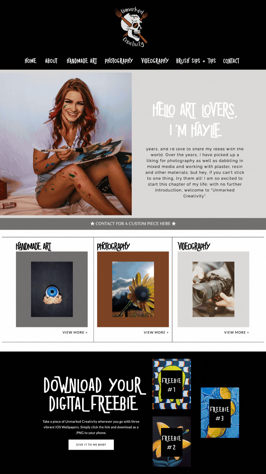 Showit Website Templates by Becca Luna