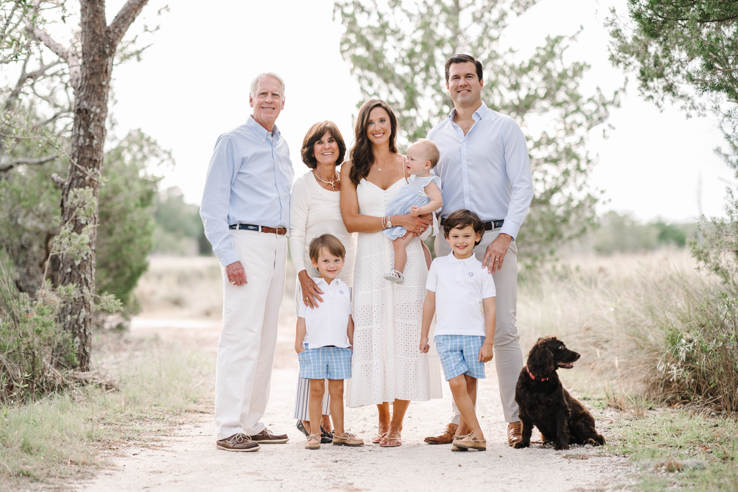 Myrtle Beach Family Photographer - Myrtle Beach Family Photography with Dog and Kids 