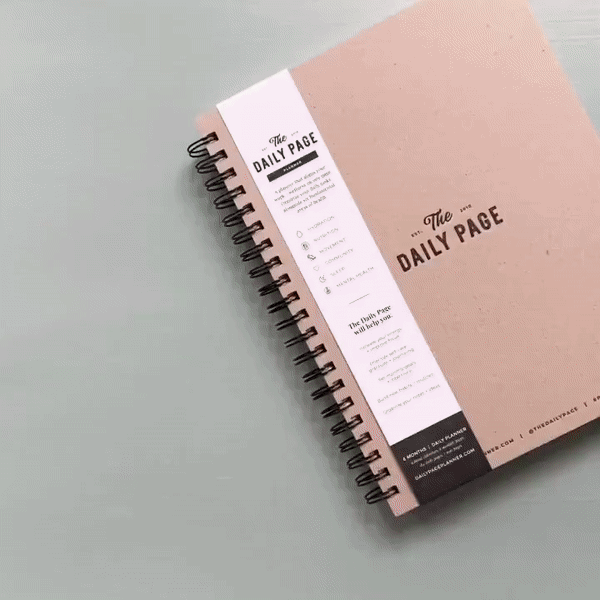 6 Month Planner Gif