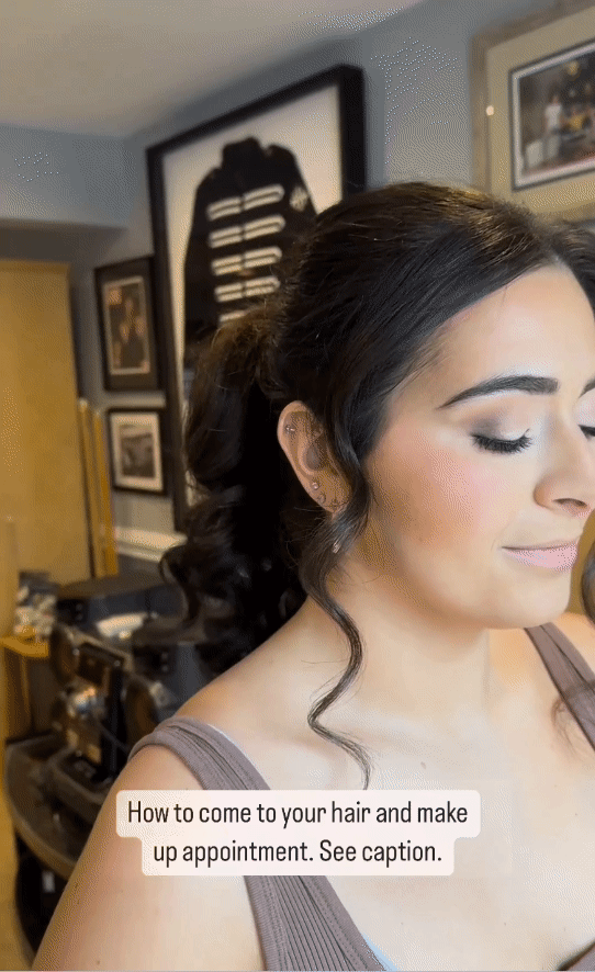 GIF of a Finished Makeup Look