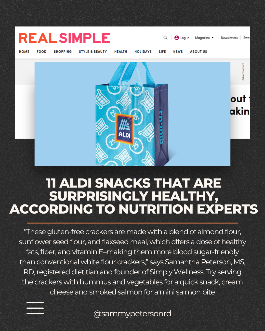 Healthy Aldi Snacks