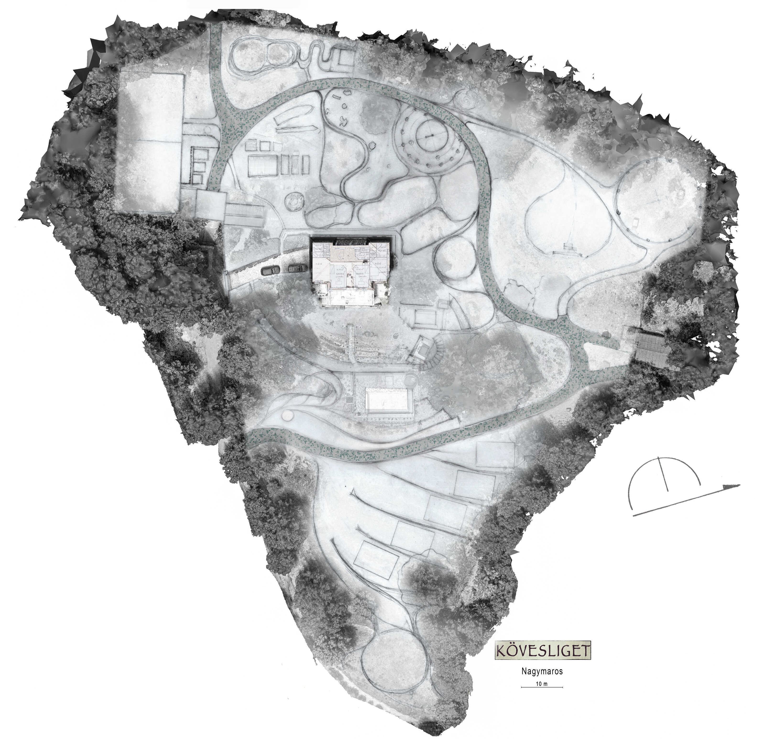 Kövesliget térkép