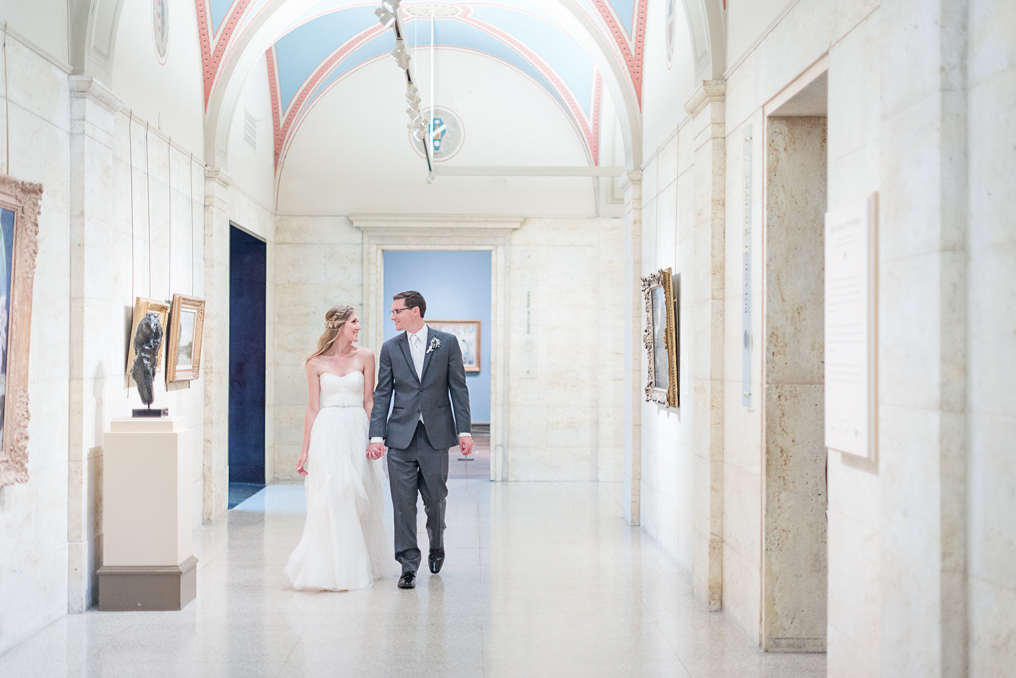 The Columbus Museum of Art Wedding Venue in downtown Columbus, Ohio.