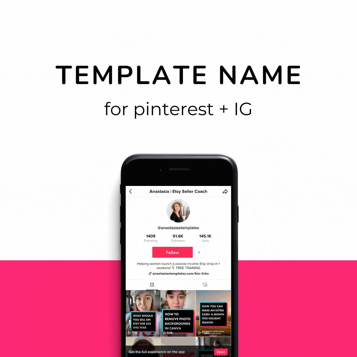 Lady Luxe Showit Website Template for Photographers and Coaches, Squarespace template for photographers and coaches, DIY Showit Website Templates, Anastasia Gentry, Anastasia's Templates