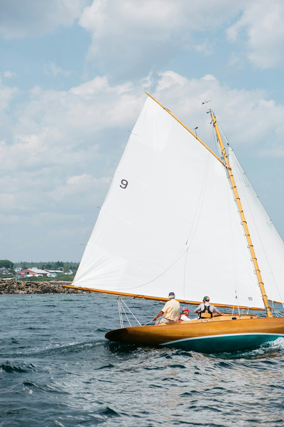 Sailboat on the water