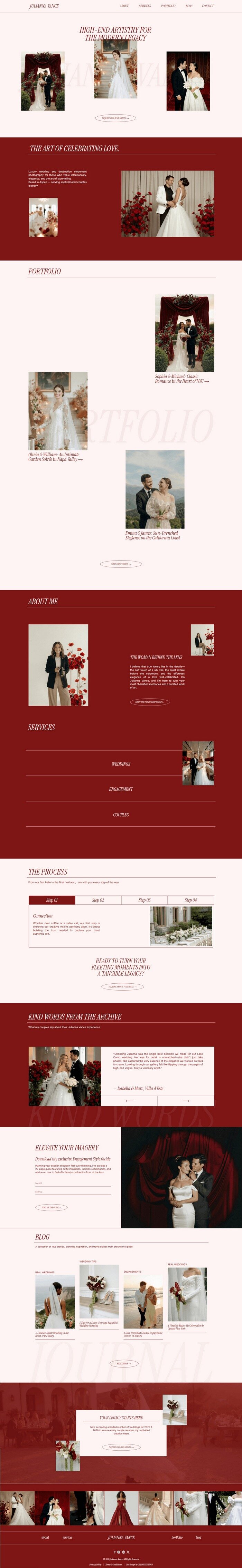 Julianna Vance Template Preview