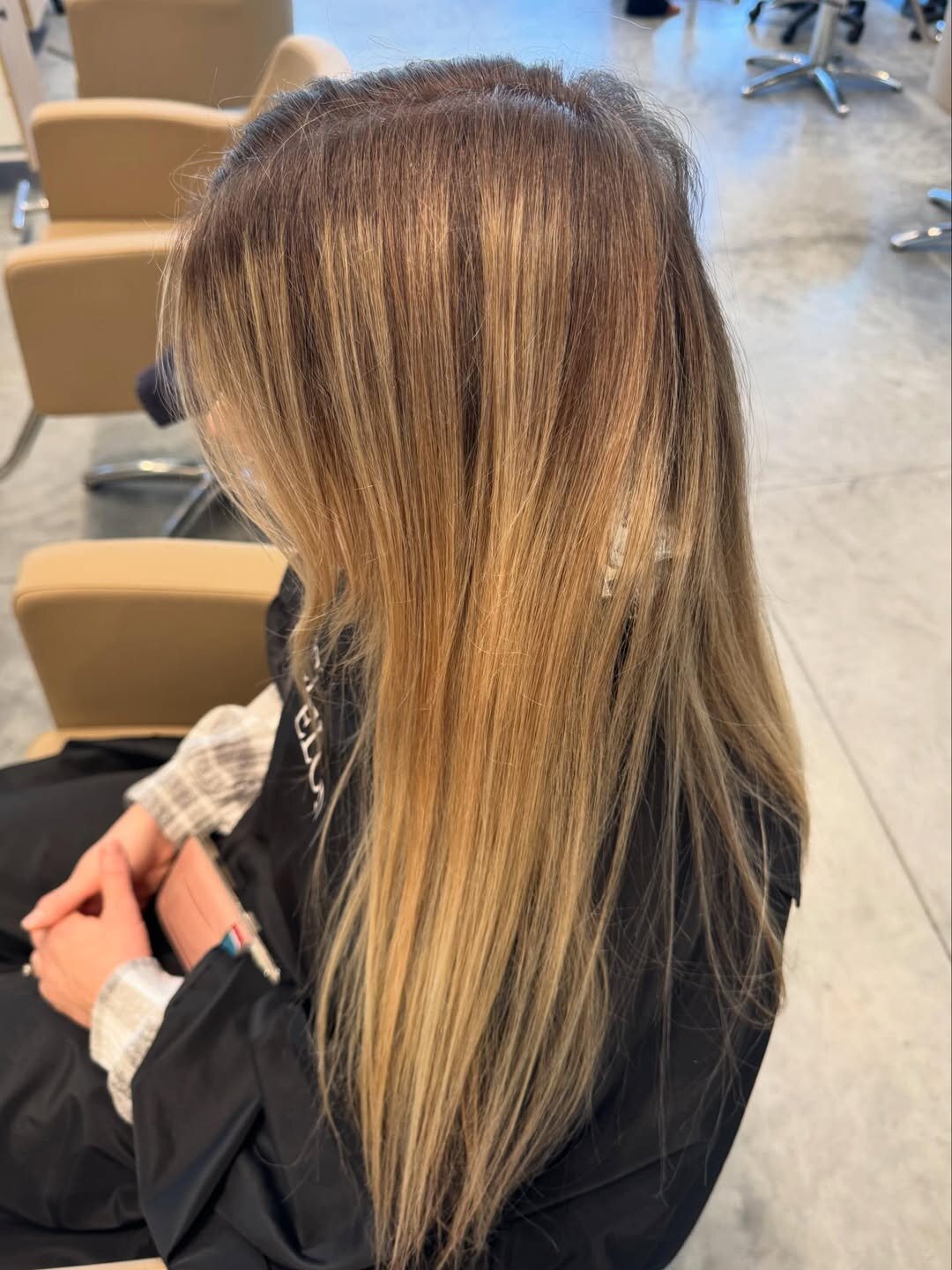 Before: hair transformation 8 at Echelon Salon in Eagle, Idaho