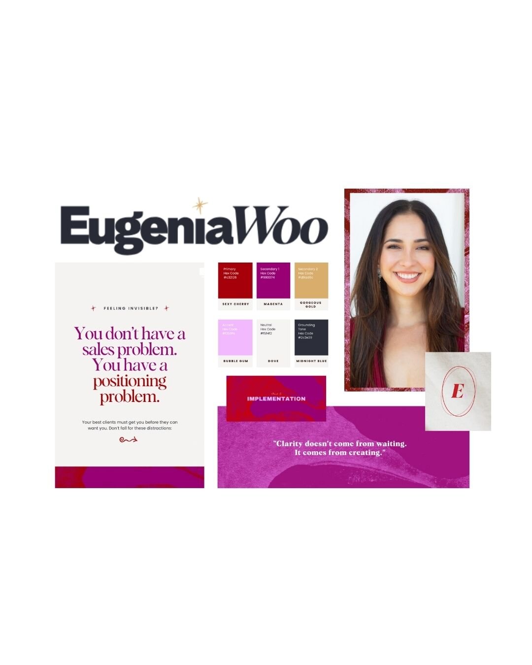 Brand Ed student DIY logo and branding made by Eugenia Woo