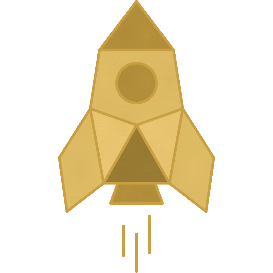 animated rocket origami