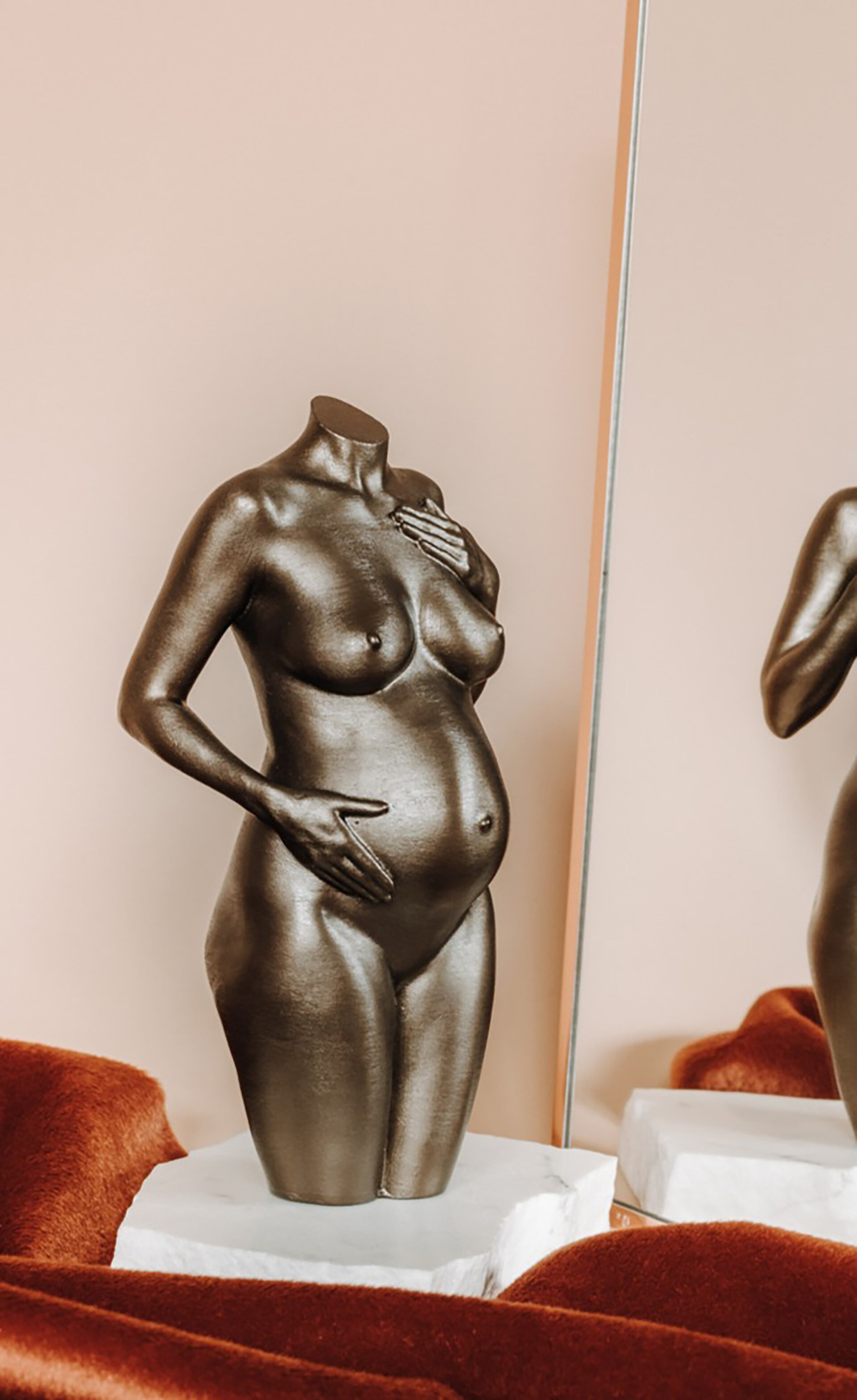 BellySisters Zwangerschapsbeeld Kunststof