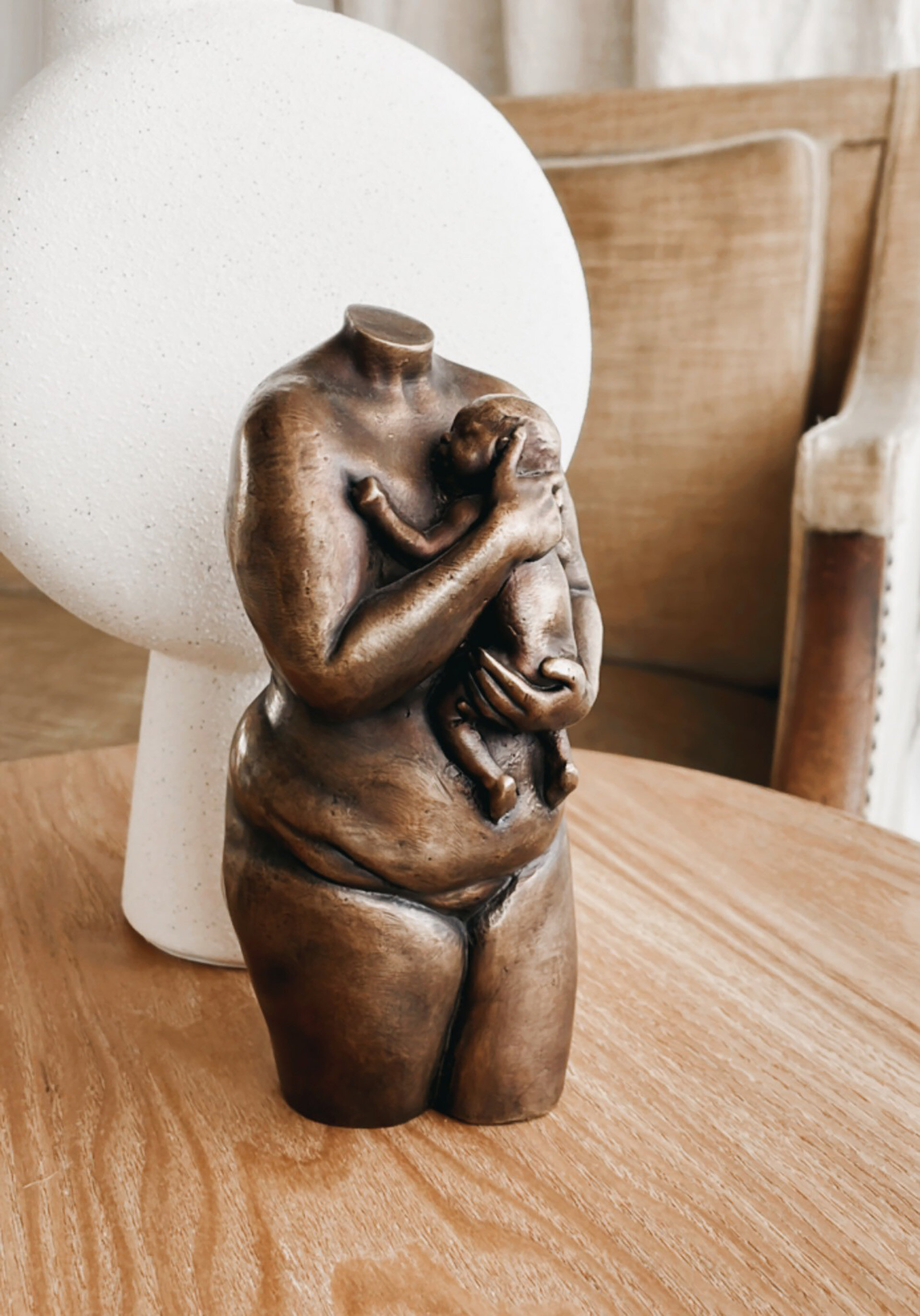 BellySisters Moeder en kind beeld