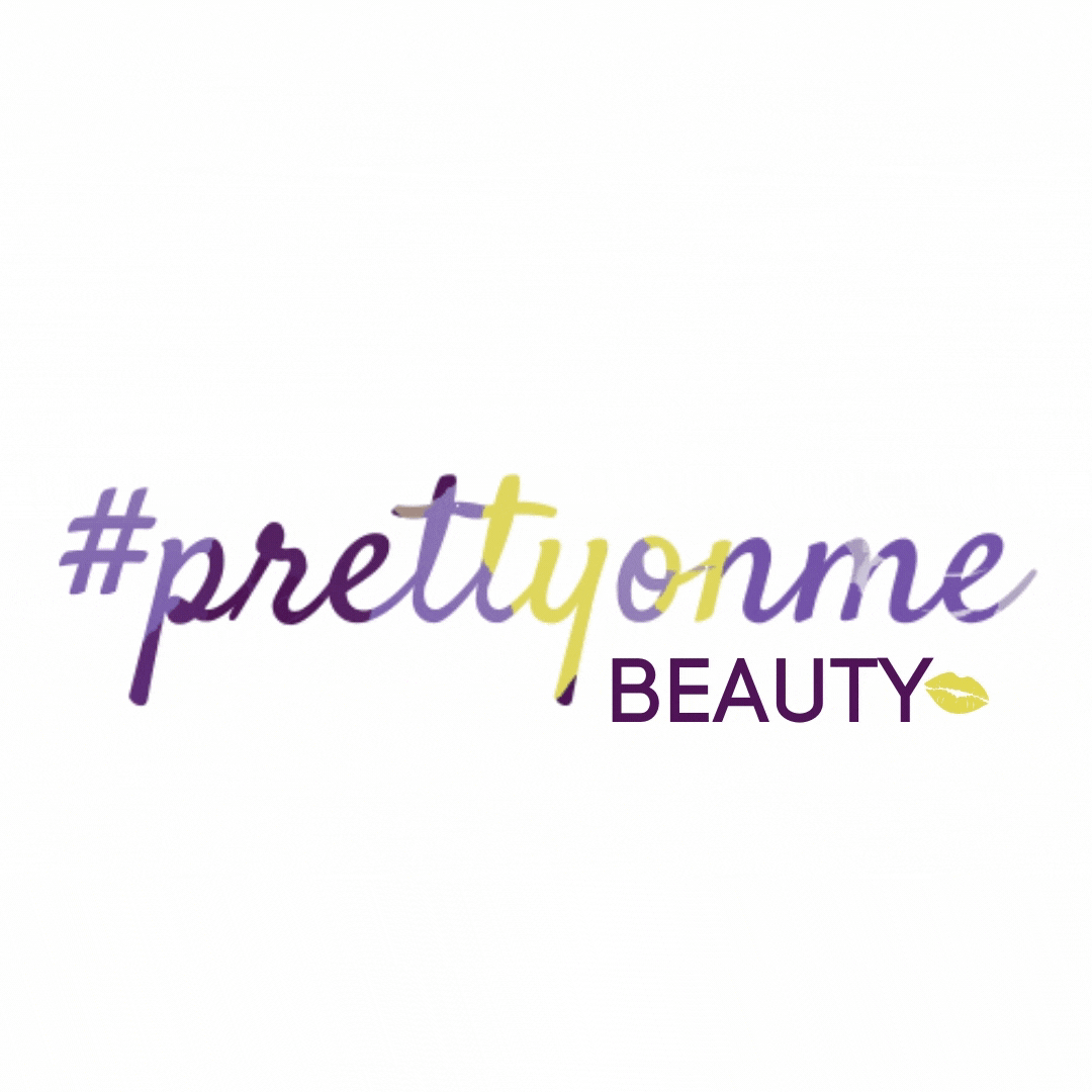Prettyonme logo with flashing lip animated