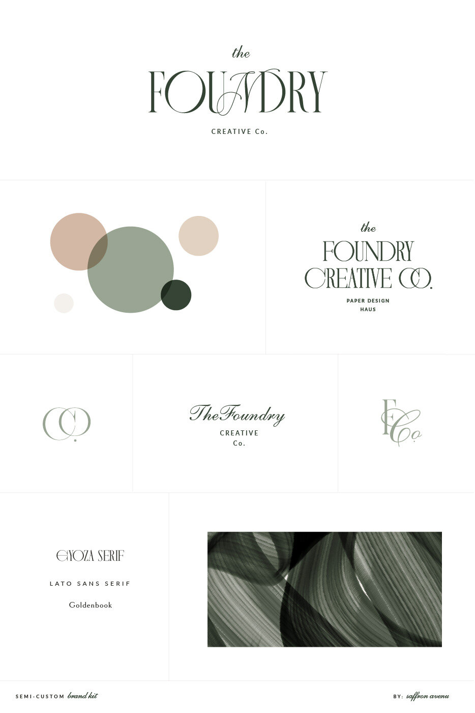 Calligraphy Premade Brand & Logo Design Kits for Creative Businesses, Stylish and Chic Social Media Templates, Saffron Avenue, www.shopsaffronavenue.com