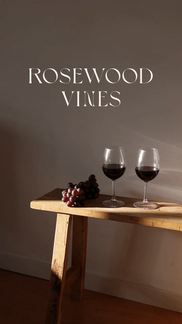 Rosewood Vines - Wine Branding and Logo Design - Sarah Ann Design - 4