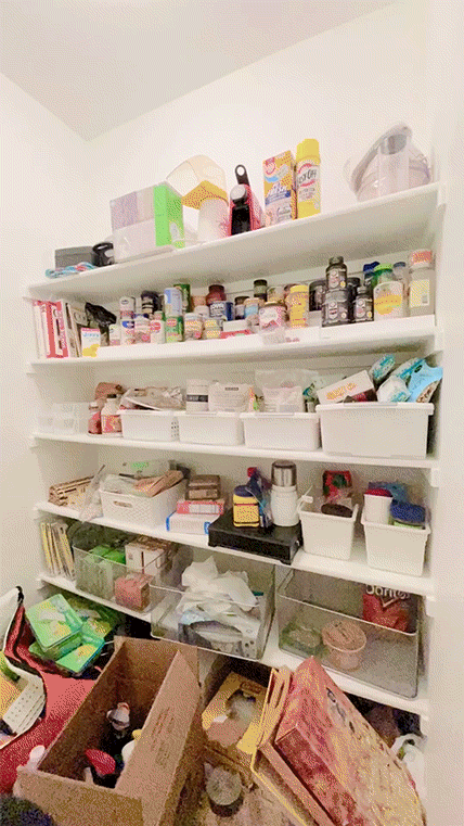 Kitchen Pantry Organization by Joyful Spaces