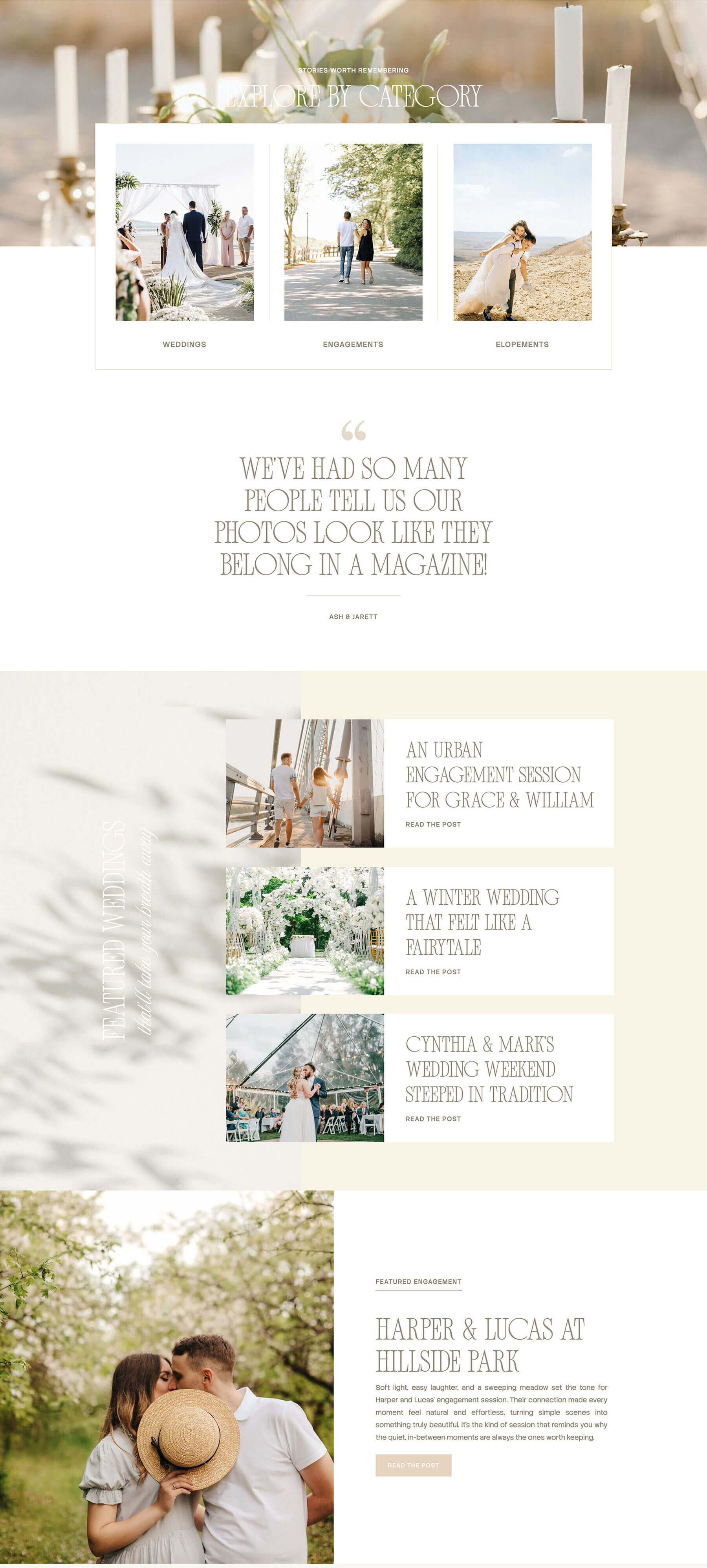 Vienne Showit blog add-on for photographers