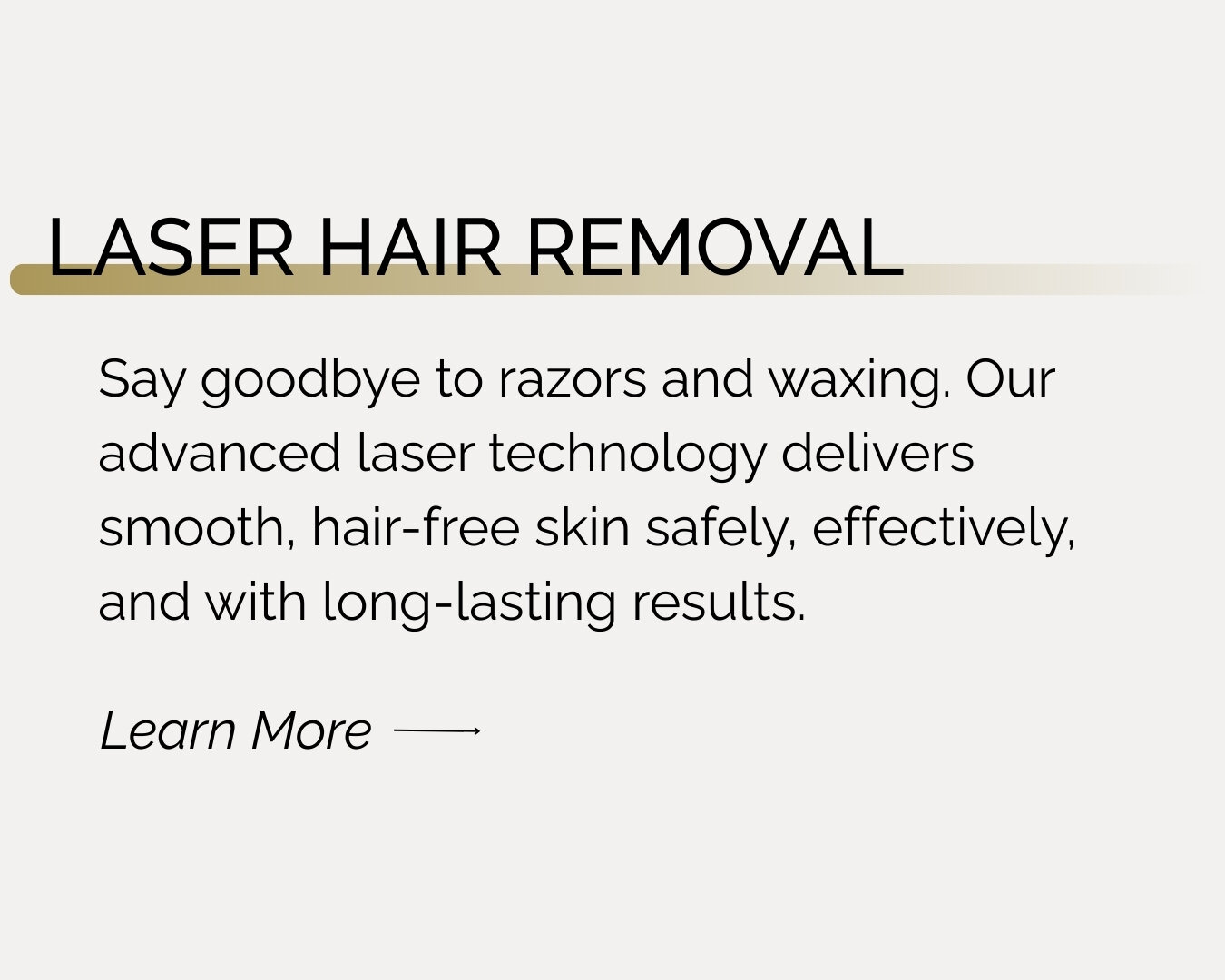 Laser Hair Removal