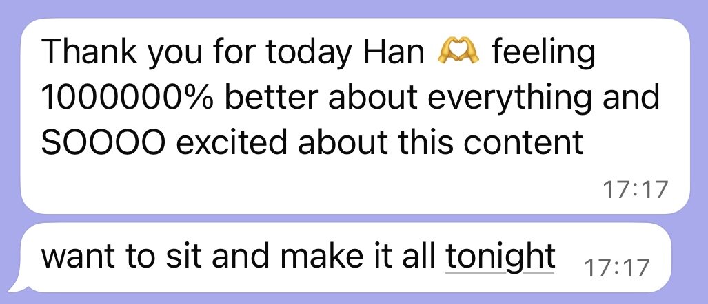 Social Han Client Testimonial